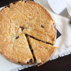 Bittersweet Chocolate and Pear Cake