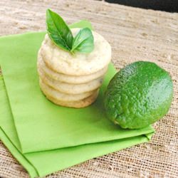 Basil Lime Cookies