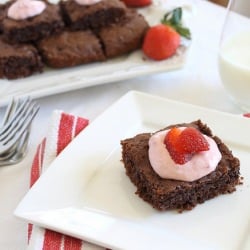 Chocolate Coconut Fudge Brownies