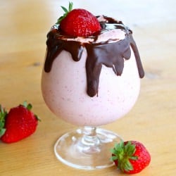Chocolate Covered Strawberry Shake