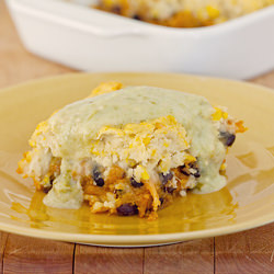 Potato & Black Bean Casserole