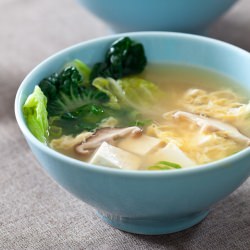 Tofu Mushroom Miso Soup