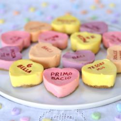 Heart Cheesecakes