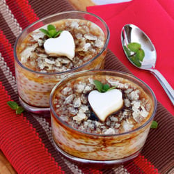Tapioca w/ Rum Caramel Sauce