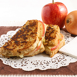 Apple & Onion Grilled Cheese