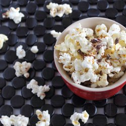 Chocolate Coconut Popcorn