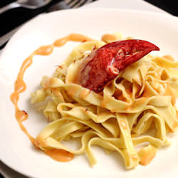 Saffron Vanilla Cream Lobster