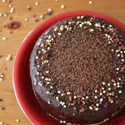 Chocolate Cake w/ Ganache