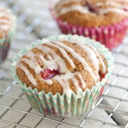 Strawberry Yogurt Muffins