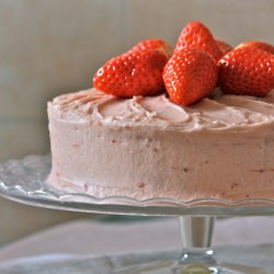 “Strawberry Fields” Cake