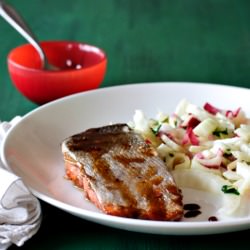 Honey-Soy Roasted Salmon