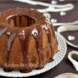 Orange Nut Marble Cake