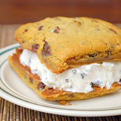 Chocolate Chip Ice Cream Sandwiches