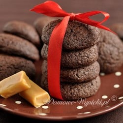 Chocolate Caramel Cookies