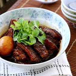 Twice-Cooked Braised Pork Belly