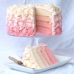 Rose Ombre Cake