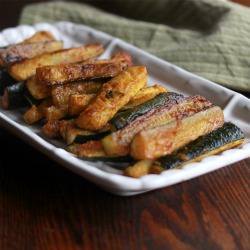 Spicy Baked Zucchini Sticks