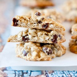 Coconut Oatmeal Toffee Cookies