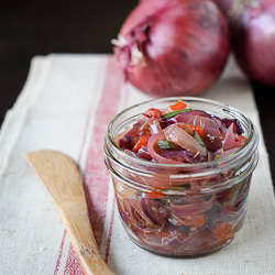 Rustic Red Onion Relish