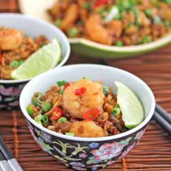 Indonesian Shrimp Fried Rice