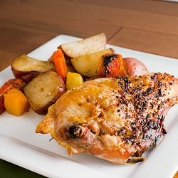 Roasted Chicken and Veggies