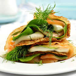 Pancakes with Chestnut Flour