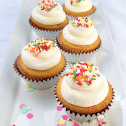Homemade Funfetti Cupcakes
