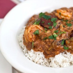 Chicken, Sausage, and Shrimp Gumbo