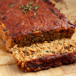 Gluten-Free Lentil “Meat” Loaf