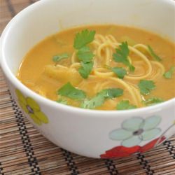 Spicy Opo Squash Soup
