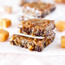 Caramel & Chocolate Gooey Bars