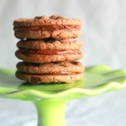Nutella Chip Sandwich Cookies