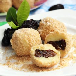 Potato Plum Dumplings