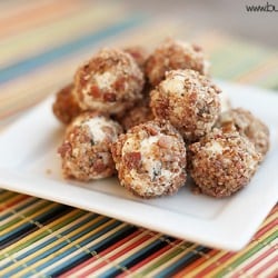 Goat Cheese Bacon Balls