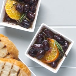 Roasted Olives with Clementine