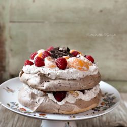 Chocolate Pavlova