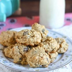 Oatmeal Raisin Drop Cookies