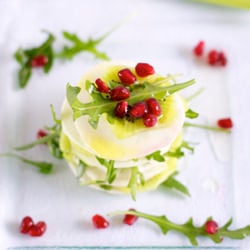 Turnip, Kiwi & Pomegranate Salad