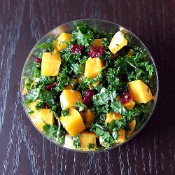 Butternut Squash Kale Salad