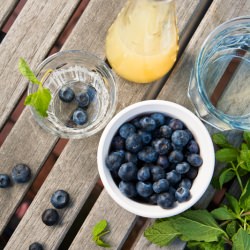 Blueberry Lemonade Fizz