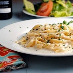 Light Fettuccine Alfredo