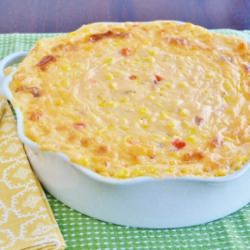 Cheesy Corn & Bacon Bake