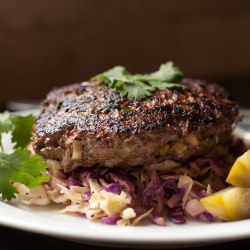 Southwestern Bison Burger