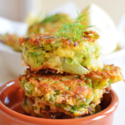 Lettuce Dill Mint Cakes