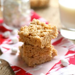 Biscoff Rice Krispie Treats