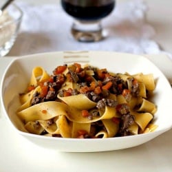 Pasta with Chicken Livers