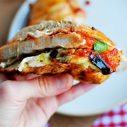 Chicken & Eggplant Parmesan Panini