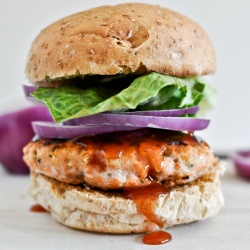Bbq Salmon Burgers