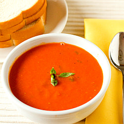 Creamy Tomato-Basil Soup