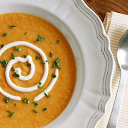 Creamy Carrot Ginger Soup